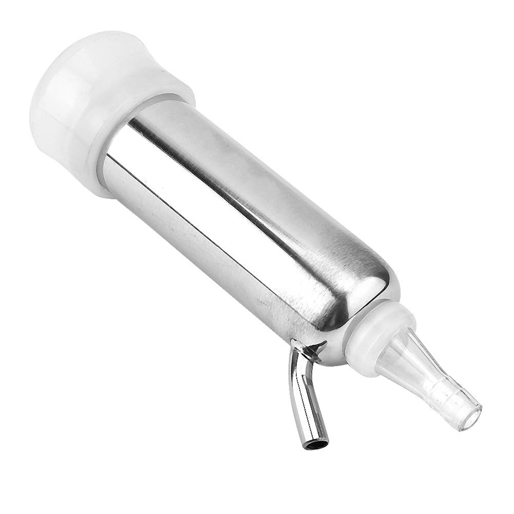 EBTOOLS Electric Milking Machine Accessories - Stainless Steel Cup Shell & Inflation Liner with Milk Pulse Controller (20×5.5×5.5cm) - Perfect for Dairy Farm, Goat Milking & Livestock Equipment Maintenance