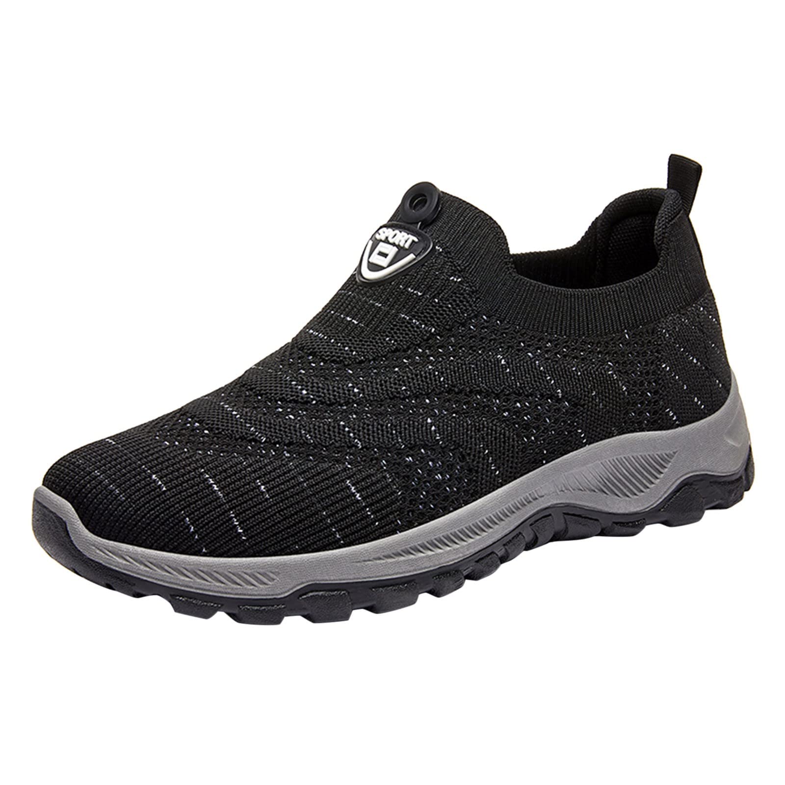 **Men's Lightweight Mesh Sneakers - Breathable Walking Shoes for Summer, Large Sizes - Perfect for Outdoor Activities, Jogging & Casual Wear**