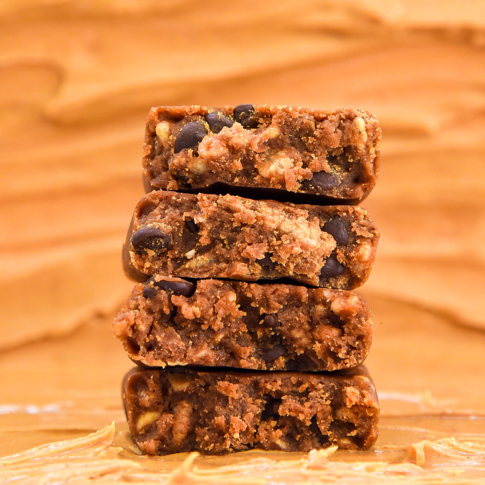 Zing Peanut Butter Chocolate Chip Vegan Protein Bars - Gluten Free, High Protein, High Fiber, Dairy Free, Plant Based, Kosher, Low Sugar, No Sugar Alcohols - 12 Pack | Perfect for Post-Workout Recovery, Healthy Snacking & On-the-Go Nutrition