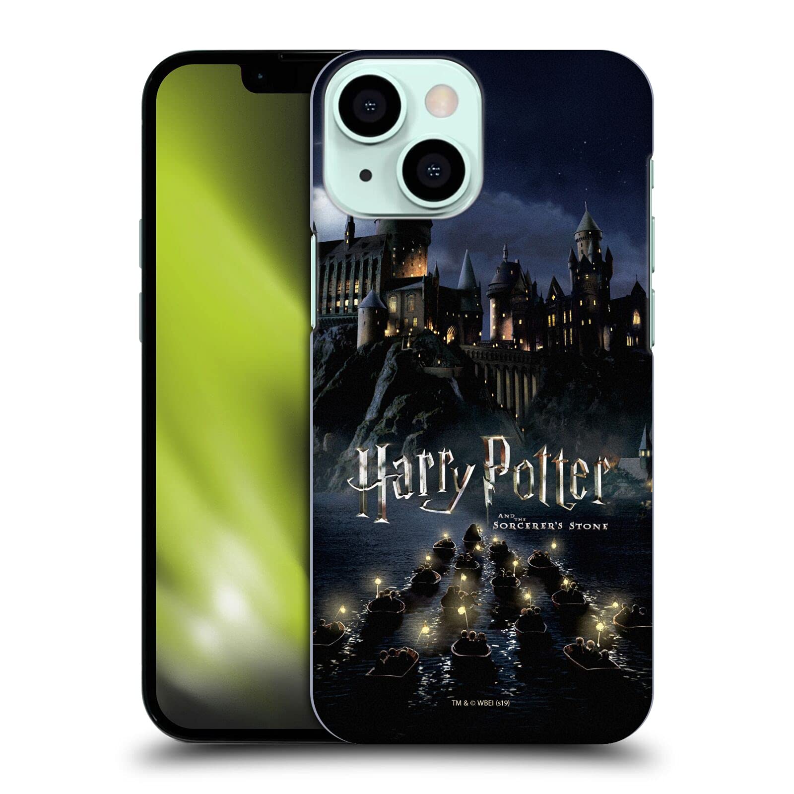 Harry Potter Castle Sorcerer's Stone II iPhone 13 Mini Case | Officially Licensed Hard Back Cover by Head Case Designs | Perfect for Fans, Gifts, and Everyday Protection