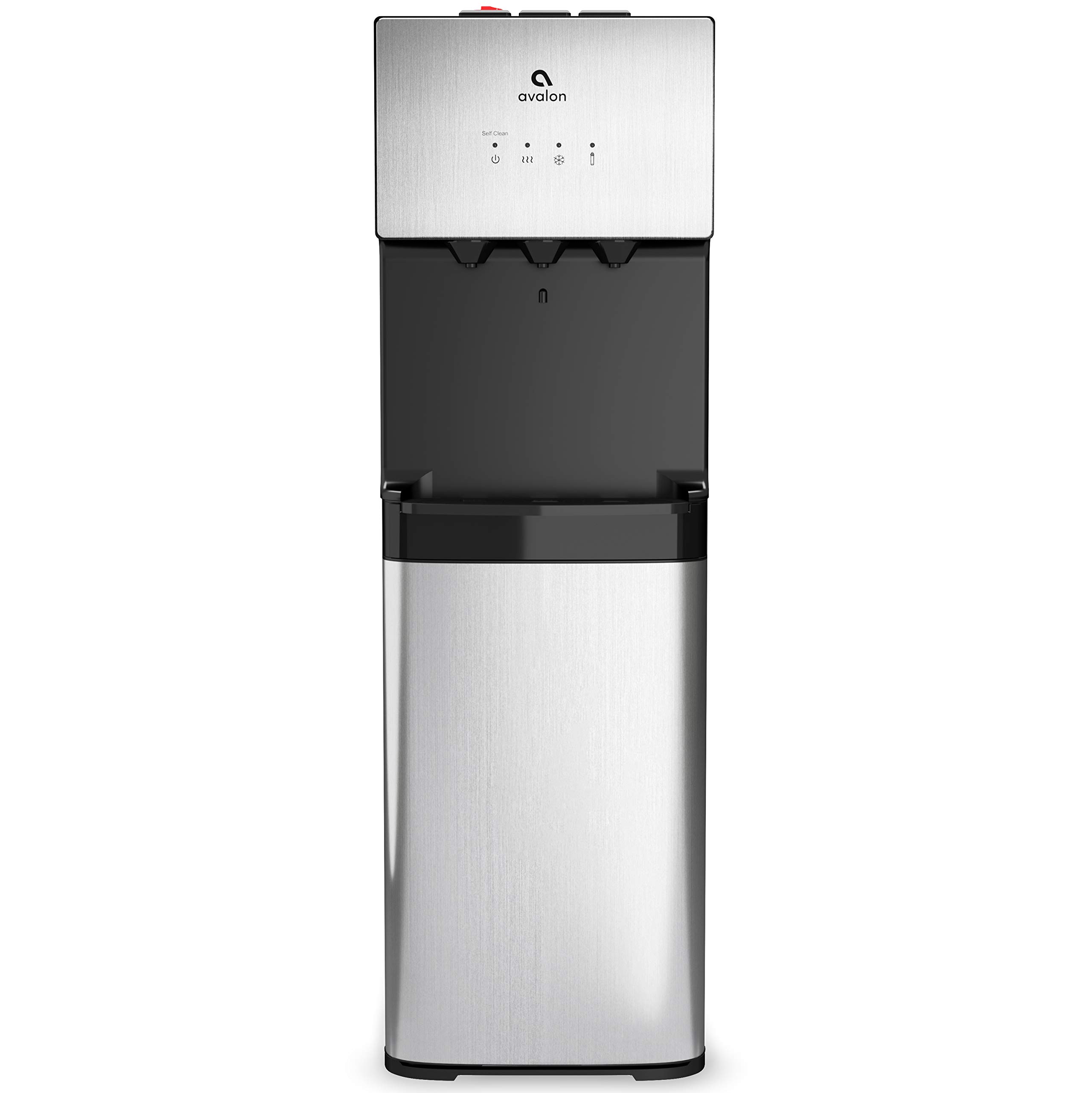 Avalon A5 Bottleless Water Cooler Dispenser with Self-Cleaning Function - NSF/UL Certified Stainless Steel Countertop Water Dispenser for Home & Office Use - Includes Adjustable Pull-Type Cup Dispenser