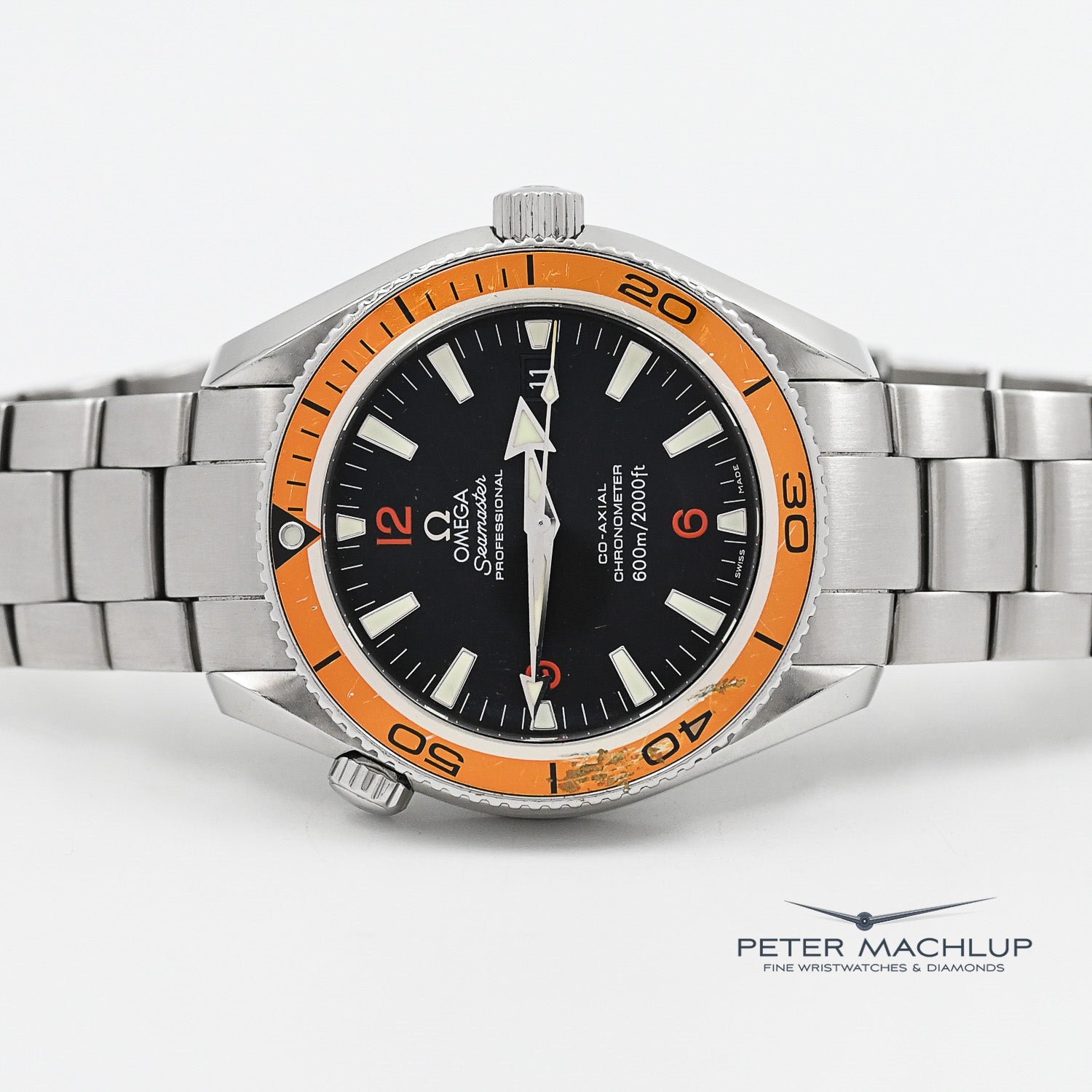 Omega Seamaster Planet Ocean 42mm Men's Luxury Dive Watch - Waterproof Chronometer for Scuba Diving, Swimming & Professional Use