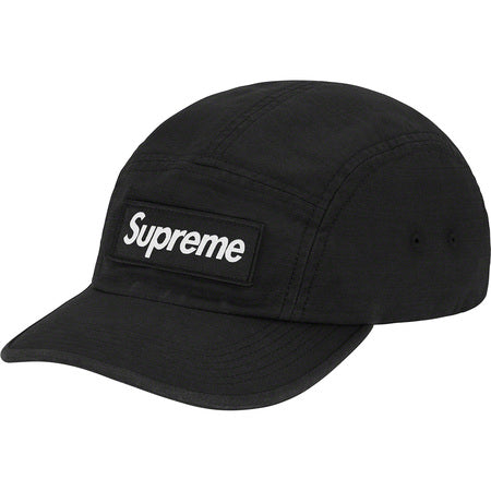 Supreme Military Camp Cap (FW20) - Black Army Hat for Men & Women - Stylish Outdoor & Streetwear Fashion Accessory for Hiking, Travel, and Urban Adventures