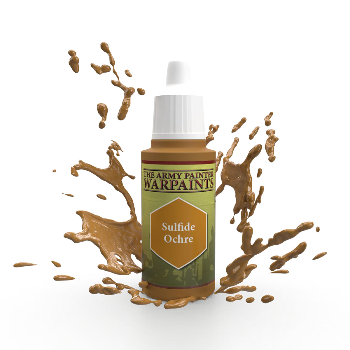 Warpaints: Sulfide Ochre - Premium Natural Pigment for Face & Body Art, Cosplay & Tribal Makeup | Perfect for Halloween, Festivals & Theatrical Performances