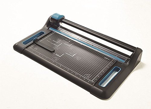 Avery A3 P460 Precision Trimmer Paper Cutter - Black & Teal | Professional Paper Cutting Tool for Office, Crafting & Scrapbooking