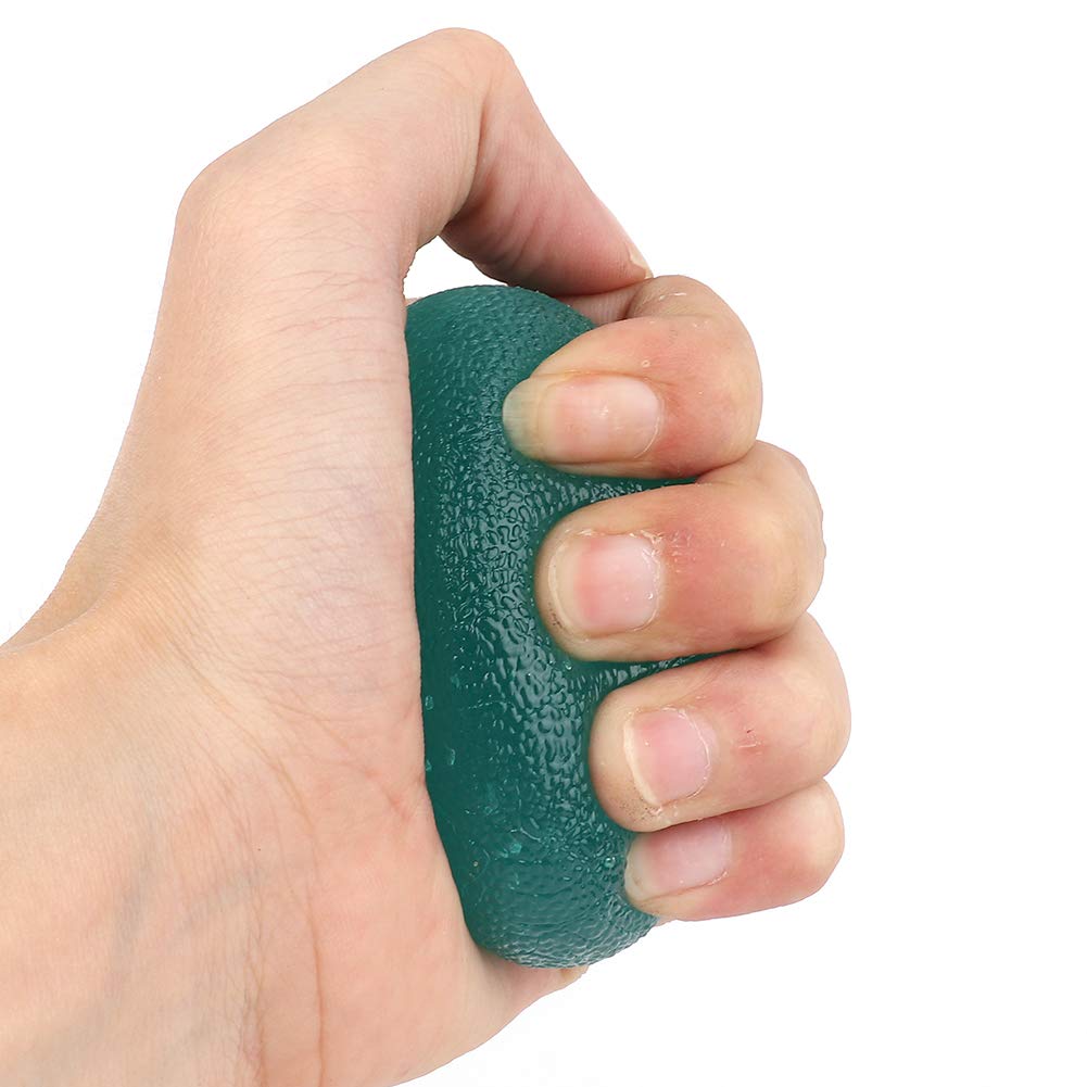 Zerodis Hand Exercise Balls - Soft Silicone Grip Strengthener for Finger & Wrist Therapy, Stress Relief Squeeze Ball - Perfect for Office, Gym & Rehabilitation Exercises