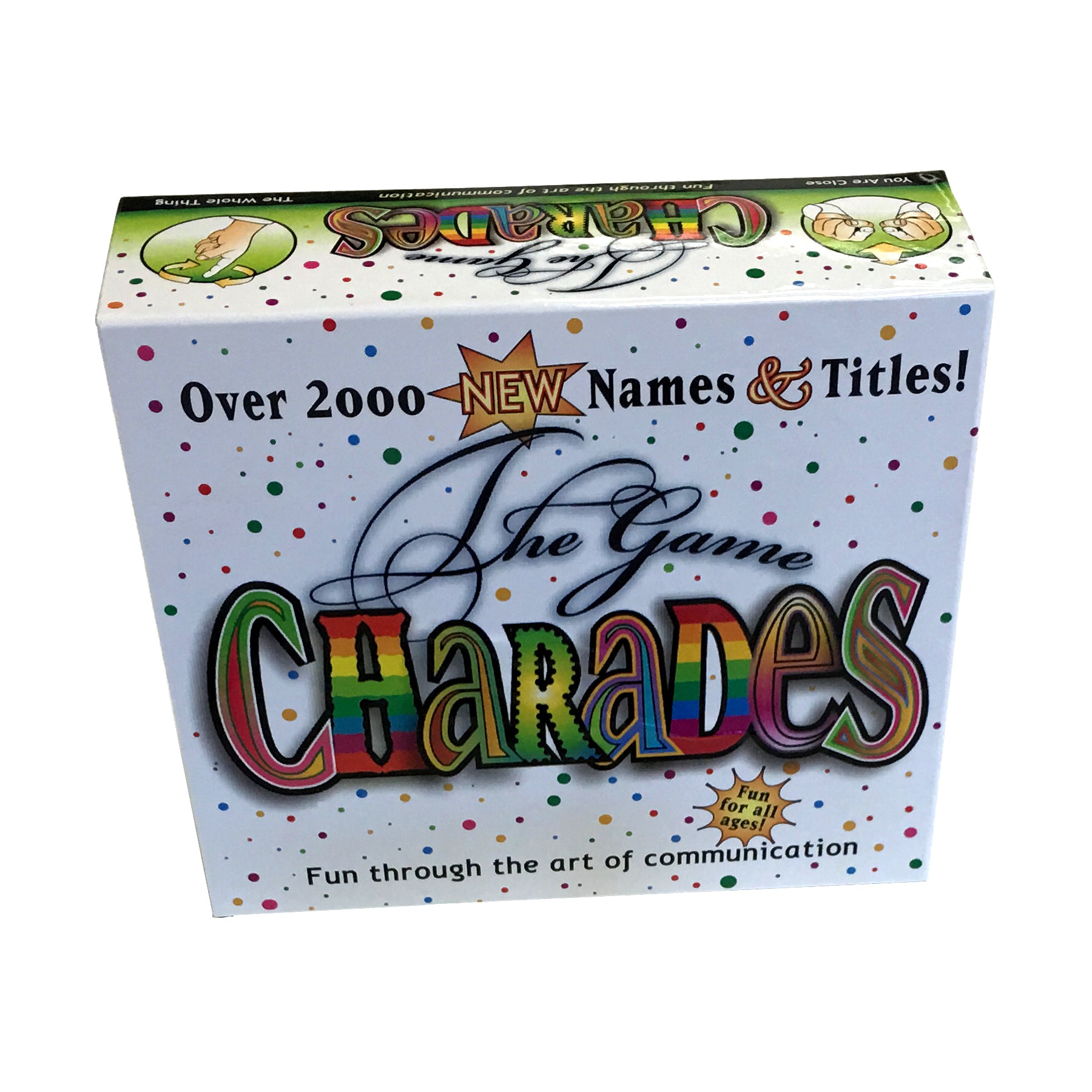 Charades Ultimate Party Edition Board Game - Fun Family & Friends Group Game for Game Nights & Social Gatherings