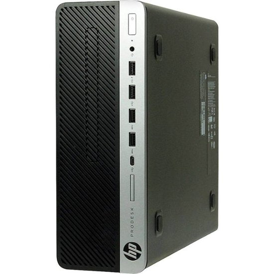 Refurbished HP EliteDesk 800 G3 SFF Desktop Computer - Intel Core i5-7500 3.2GHz Quad-Core, 16GB RAM, 512GB SSD, Windows 10 Pro - Ideal for Home Office, Business & Gaming Use