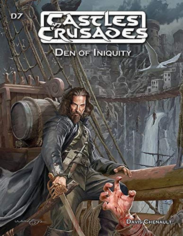 Troll Lord Games Den of Iniquity - Fantasy RPG Adventure Book for Dungeons & Dragons D&D Campaigns | Perfect for Game Masters & Tabletop Roleplaying Groups