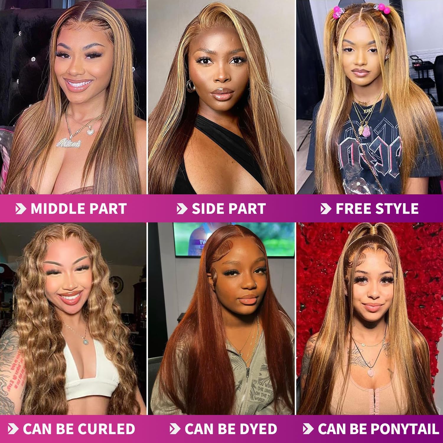 Dark Brown Chocolate Straight Wave Human Hair Wig - 200% Density, Pre Plucked, Pre Cut Lace Closure, Glueless with Elastic Band (P4/30) - Perfect for Daily Wear, Cosplay, and Special Occasions