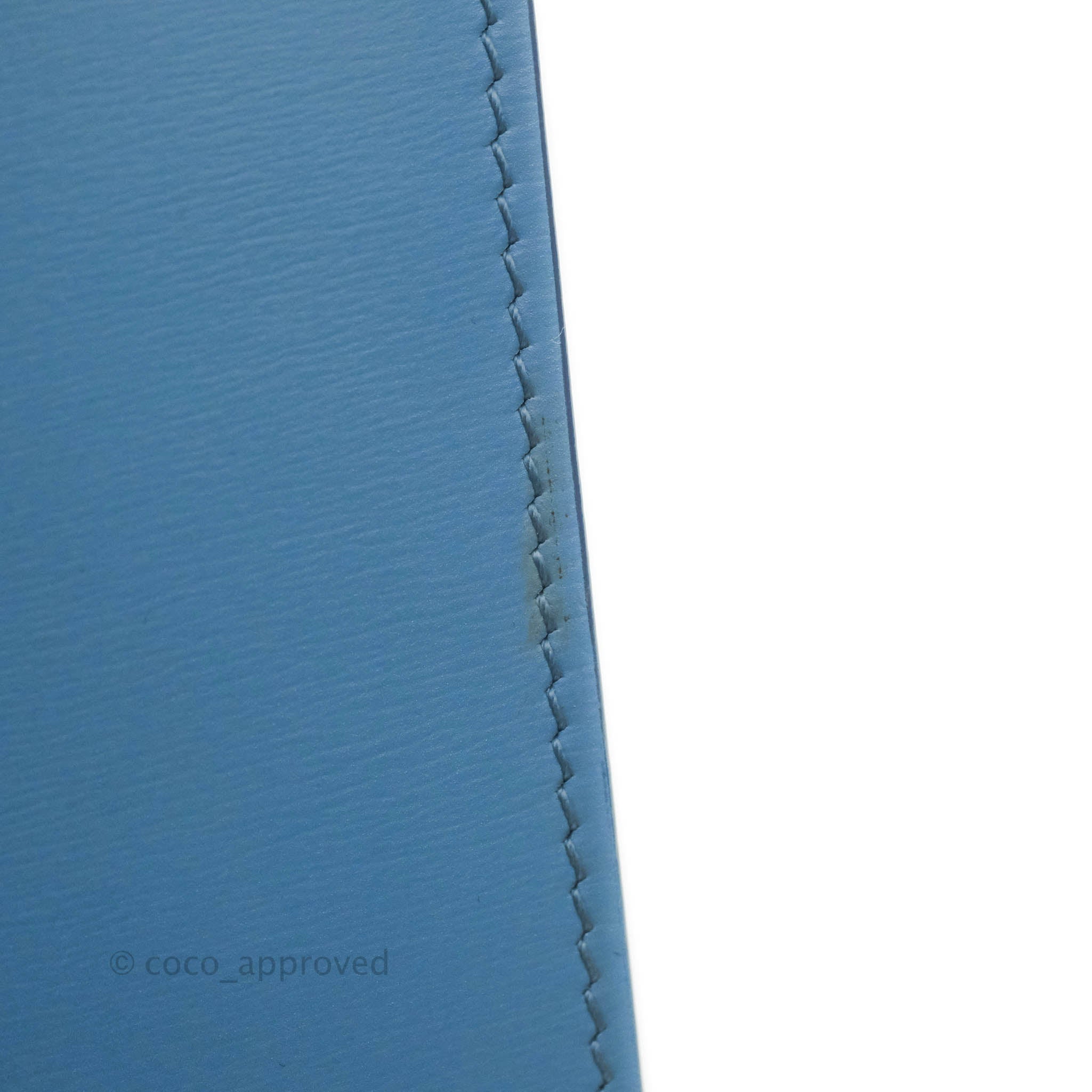 Celine Medium Classic Box Bag in Blue Calfskin with Silver Hardware - Luxury Crossbody Purse for Women, Perfect for Work, Date Night & Special Occasions