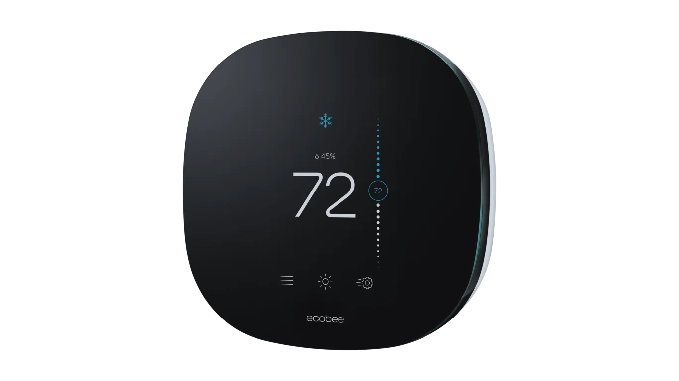 Ecobee3 Lite Pro Smart Thermostat - WiFi Enabled, Energy Saving, Works with Alexa - Perfect for Smart Home Automation & Temperature Control