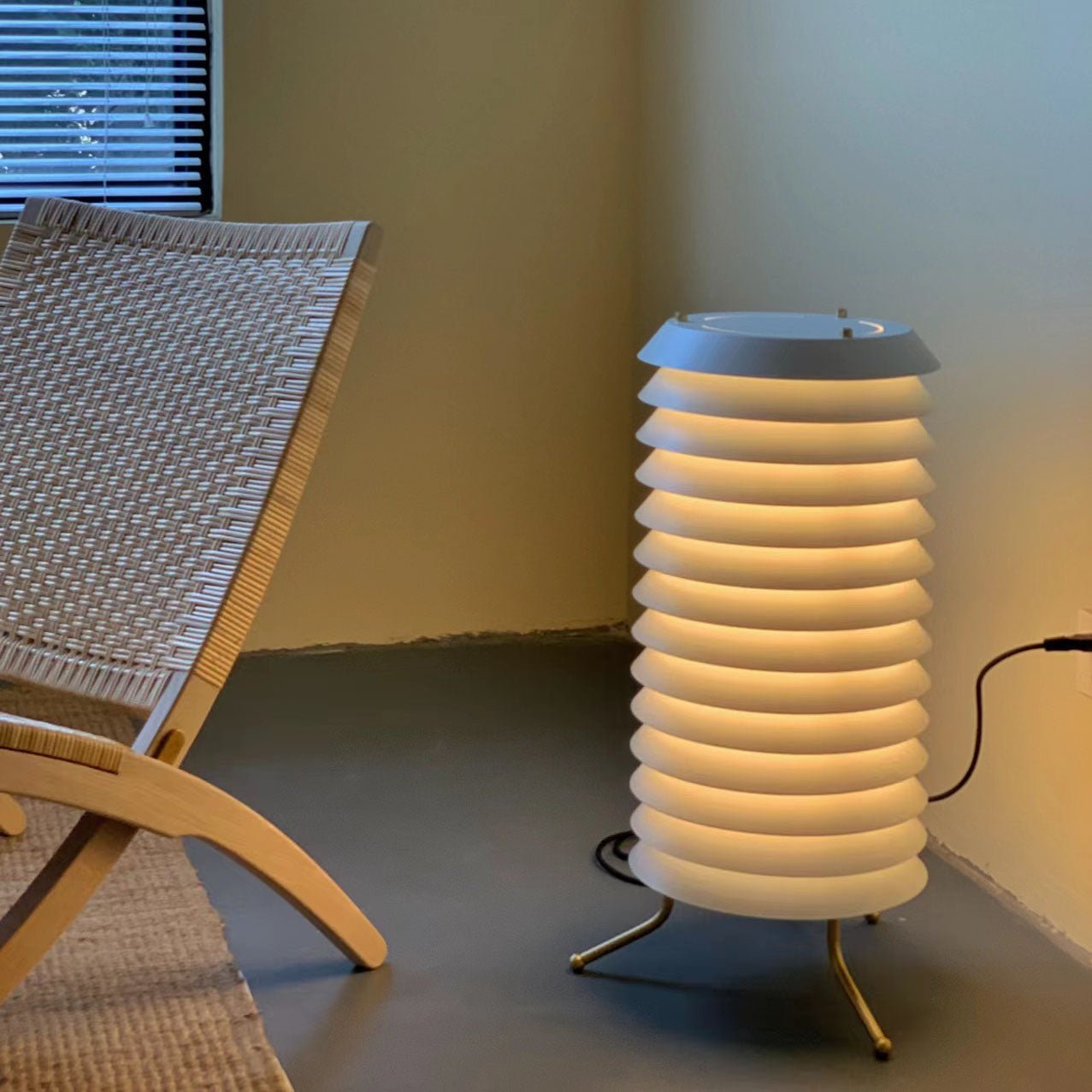 Modern Baltic Tower Table Lamp - Adjustable LED Desk Light for Home Office, Bedroom & Study - Perfect for Reading, Working & Decor