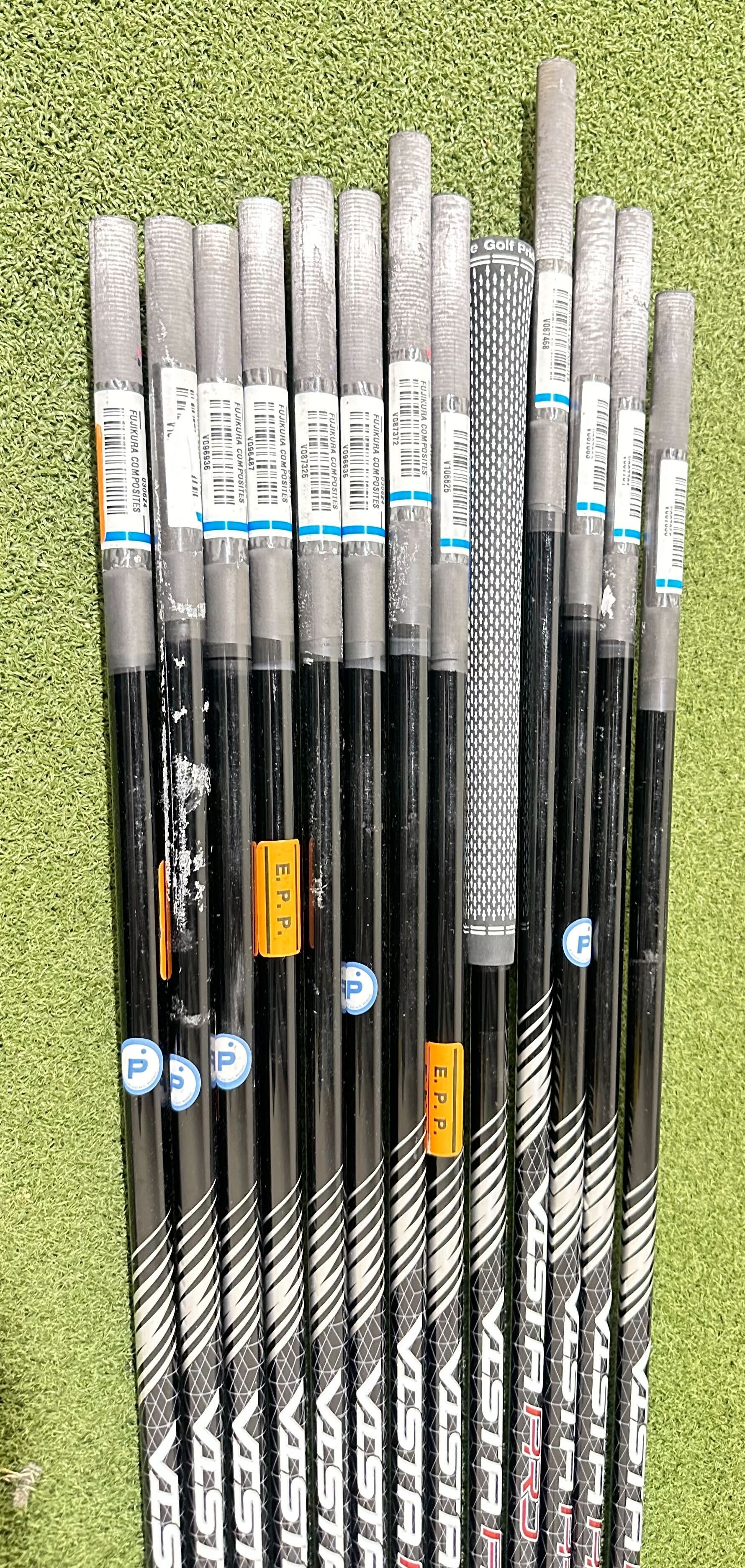 13 Premium Golf Shafts Set - Various Lengths, Flexes & Top Brands for Drivers, Irons & Woods | Perfect for Golf Club Repair & Custom Upgrades