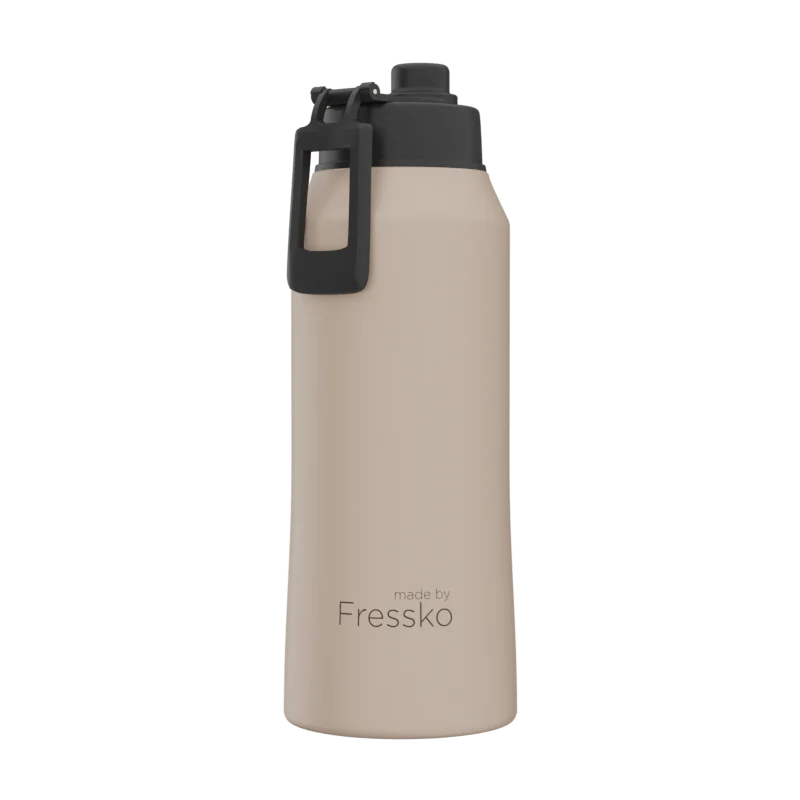 Fressko CORE 1L Insulated Stainless Steel Water Bottle with Leak-Proof Sip Lid - Perfect for Hiking, Gym & Outdoor Activities