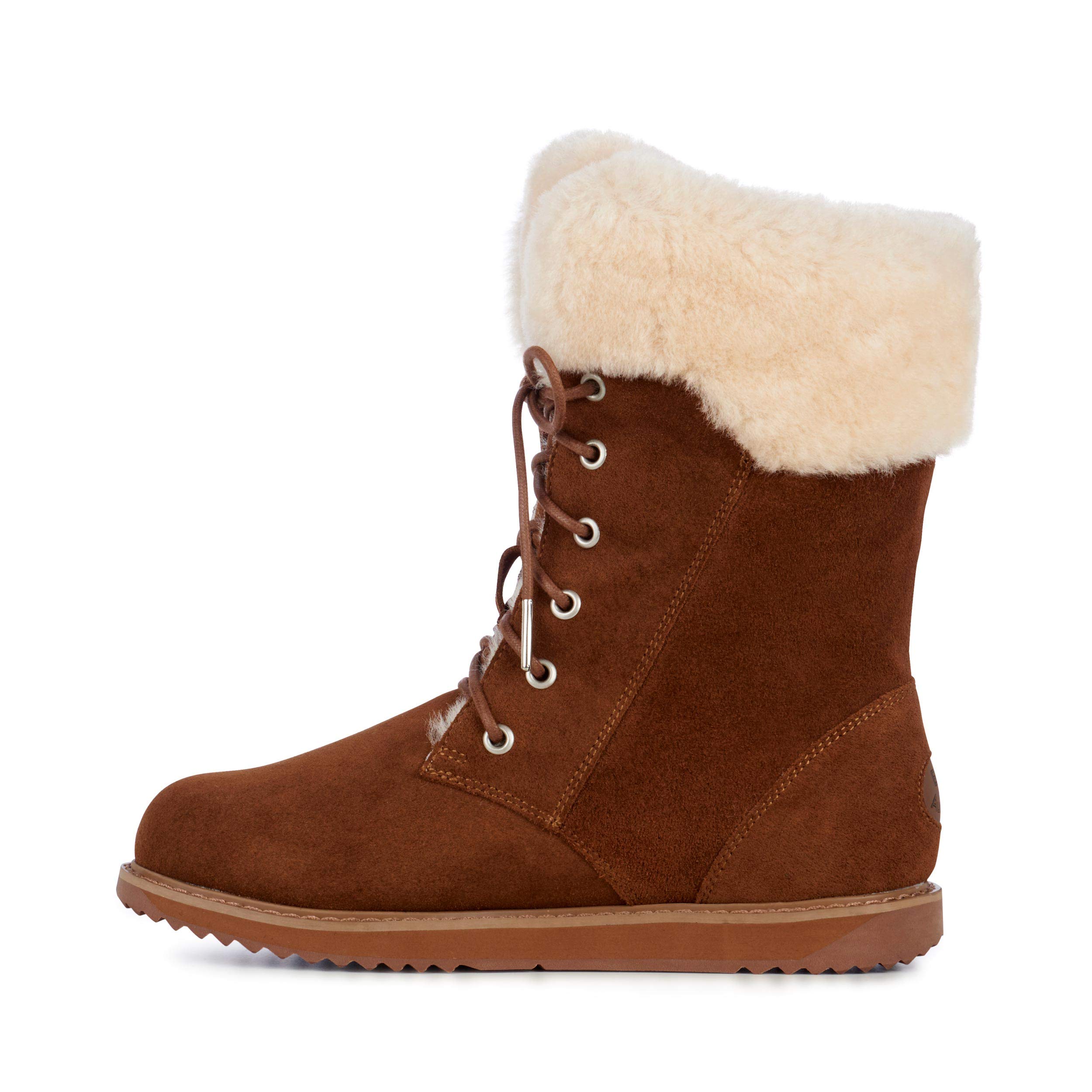 EMU Australia Women's Shoreline Boots - Waterproof Winter Boots for Women, Comfortable & Warm Snow Boots - Perfect for Hiking, Outdoor Activities & Cold Weather