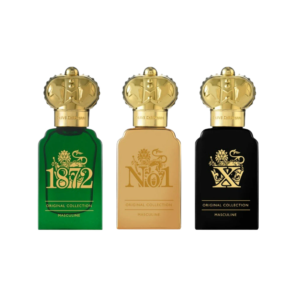 Masculine Traveler Set Eau De Parfum 3x10ml - Premium Men's Cologne Gift Set for Business, Dating & Special Occasions