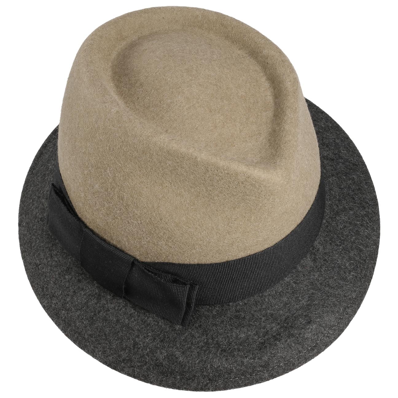 Lierys Asym Twotone Wool Felt Hat - Stylish Winter Fashion Accessory for Women | Perfect for Outdoor Events, Travel & Cold Weather