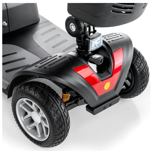 Golden Technologies Buzzaround EX 4 Wheel Mobility Scooter - Lightweight & Foldable Electric Scooter for Adults & Seniors - Ideal for Indoor/Outdoor Use, Shopping Malls & Travel
