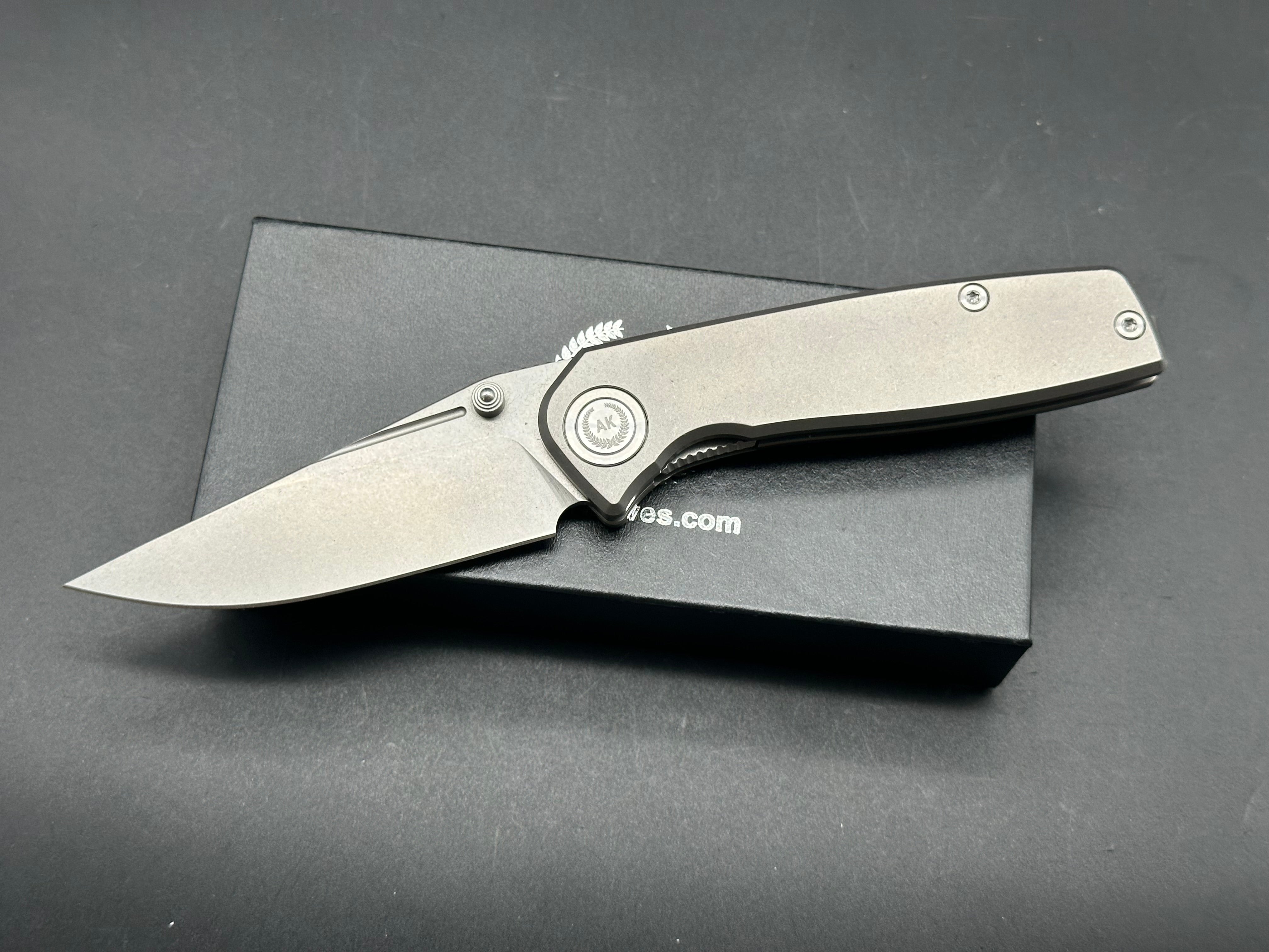 Asher Knives Co. Acuto Ti 3.2