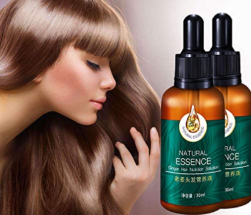 2 PCS 7X Rapid Growth Hair Treatment Serum - 7 Day Hair Growth Essence Oil with Natural Vitamins for Fuller, Healthier Hair - Prevent Hair Loss & Thinning - Perfect for Daily Hair Care & Styling