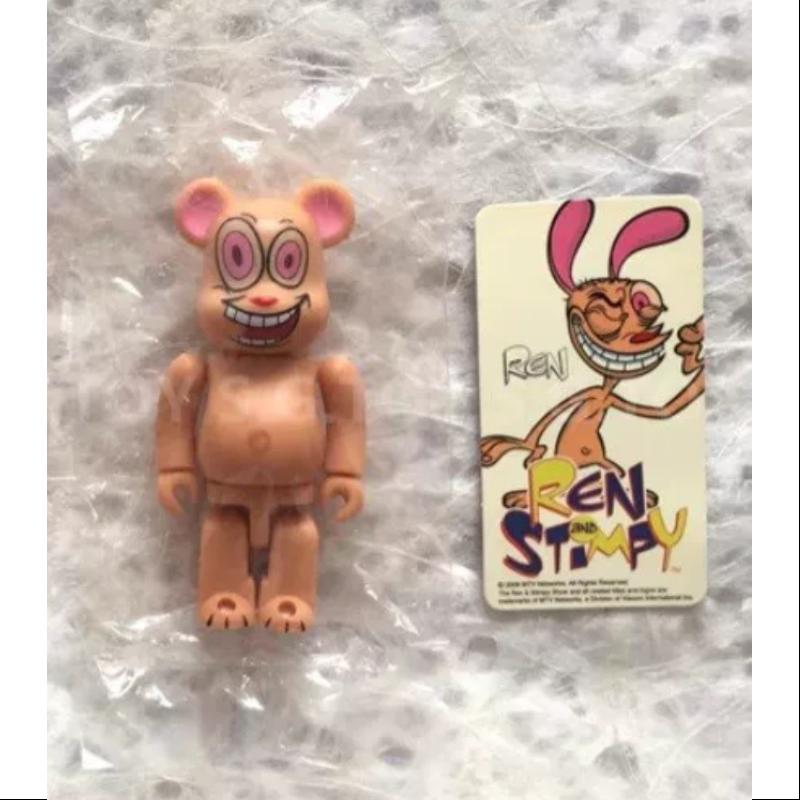 Bearbrick Series 18 Secret HORROR REN 100% Collectible Figure - Limited Edition Japanese Vinyl Art Toy for Display & Home Decor