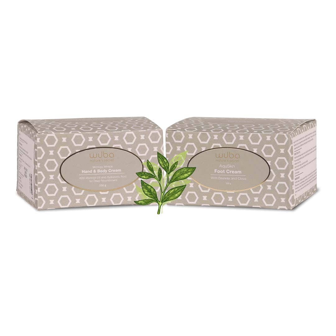 Natures Secret Moringa Miracle Foot, Hand & Body Cream with Clove Oil & Neem Seed - 200gm | Deep Moisturizing for Dry Skin | Perfect for Cracked Heels, Rough Elbows & All-Day Hydration