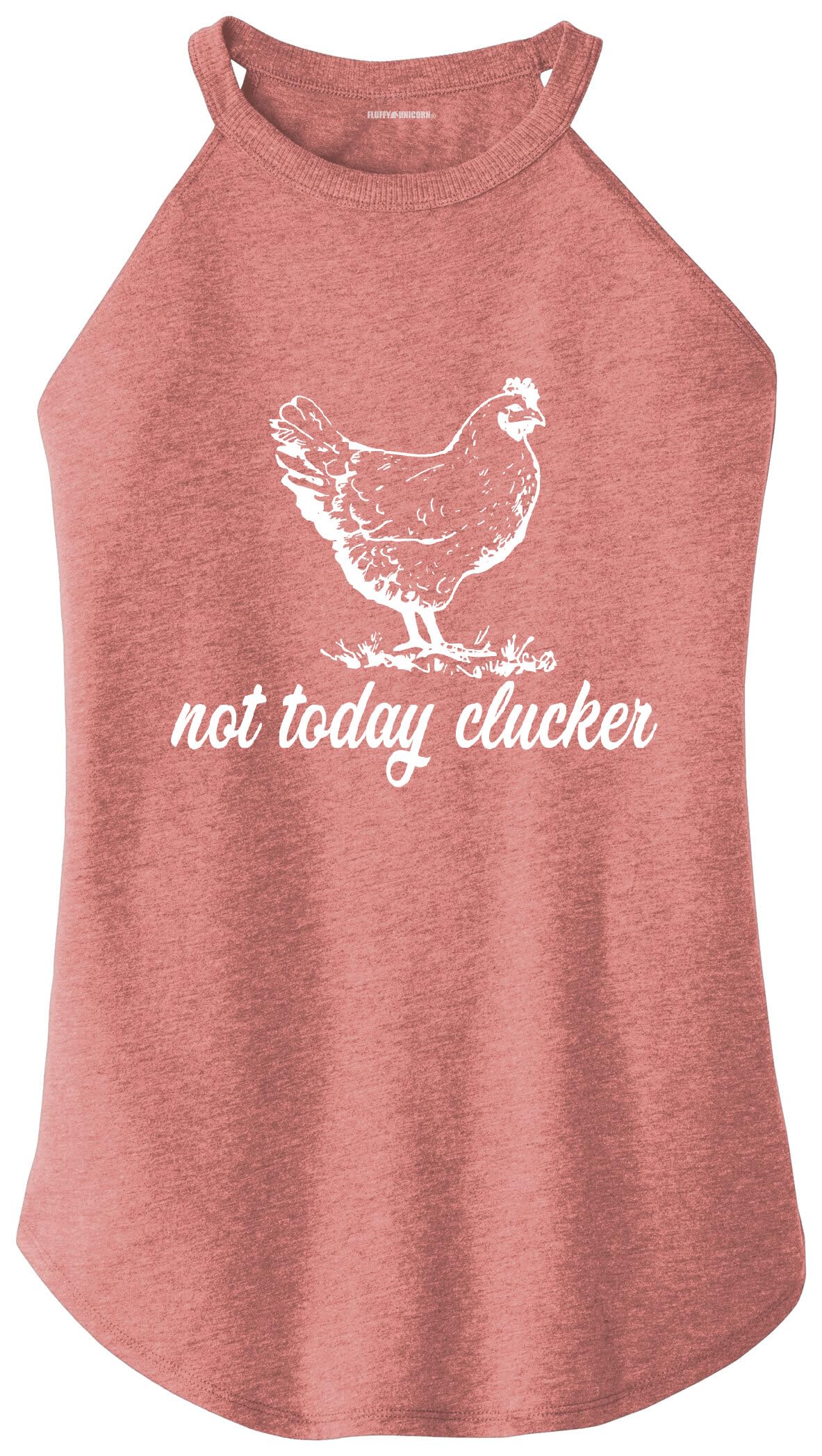Women's 'Not Today' Funny Chicken Graphic Tank Top - Casual Summer Tee for Outdoor Activities & Relaxation