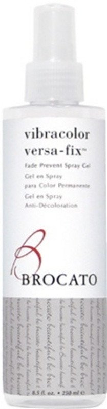 BROCATO VIBRACOLOR VERSA FIX Fade Prevention Spray Gel - 8.5 oz | Color Protecting Hair Treatment for Vibrant, Long-Lasting Color | Perfect for Salon & Home Use After Coloring