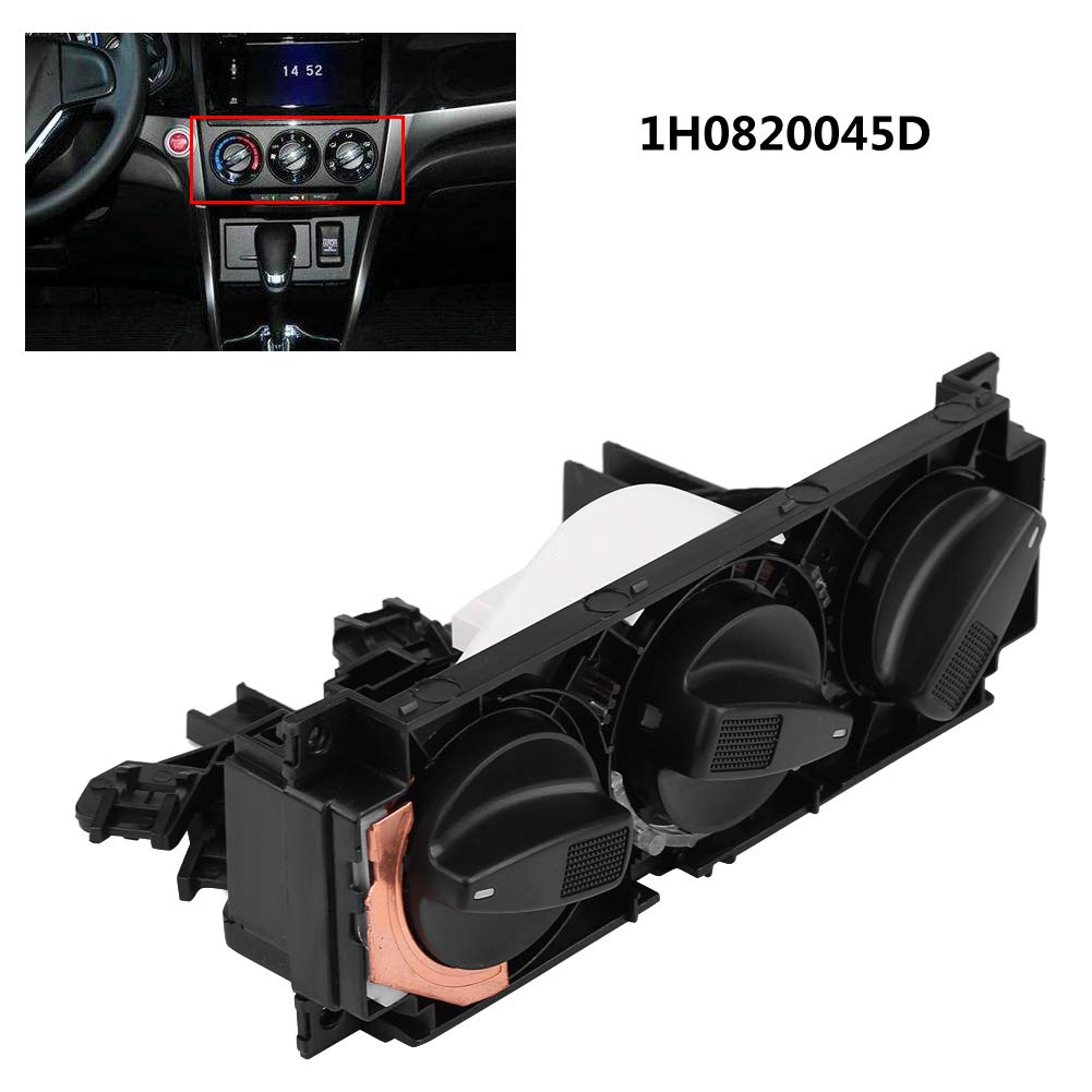 KIMISS AC Heater Control Switch 1H0820045D - Compatible with MK3 Eurovan Climate Control Module | Car Air Conditioner & Heater Switch Replacement | Perfect for Climate Control System Repair & Maintenance