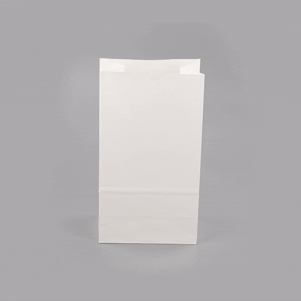 Premium White Paper Bags 6 lb Capacity - 6