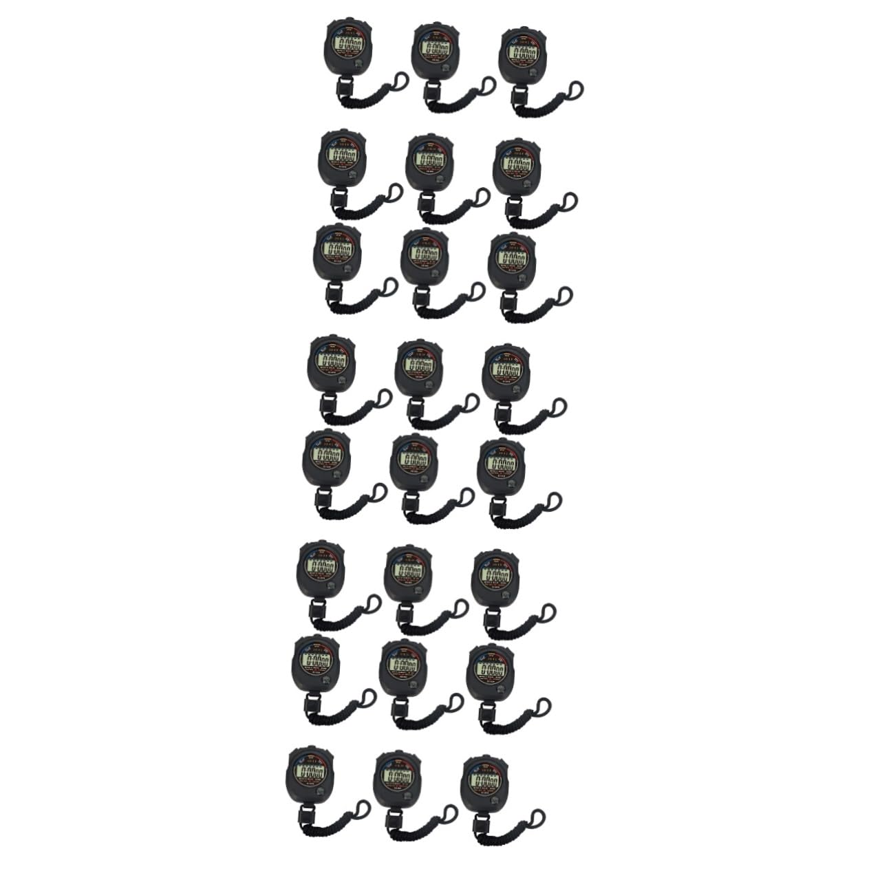 Balacoo 24-Pack Digital Stopwatch Timer - Waterproof Sports Stopwatch with Countdown Function for Workout, Fitness, Swimming & Track Events - Perfect for Coaches, Athletes & Gym Training