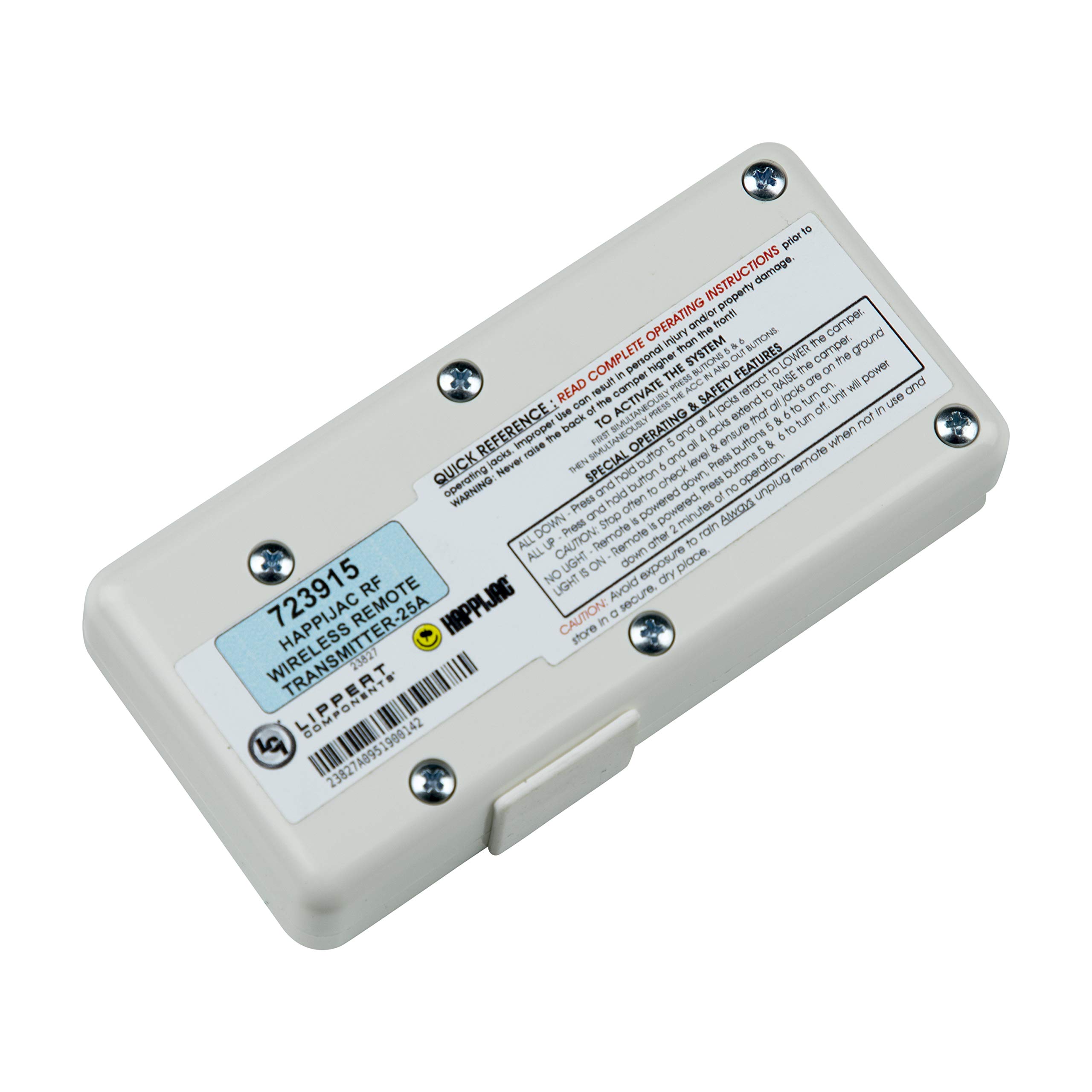 Happijac 723915 Wireless Remote Controller - 25A Heavy Duty RV Slide Out Motor Control with CCS Technology | for RV, Camper, and Trailer Slide-Out Systems