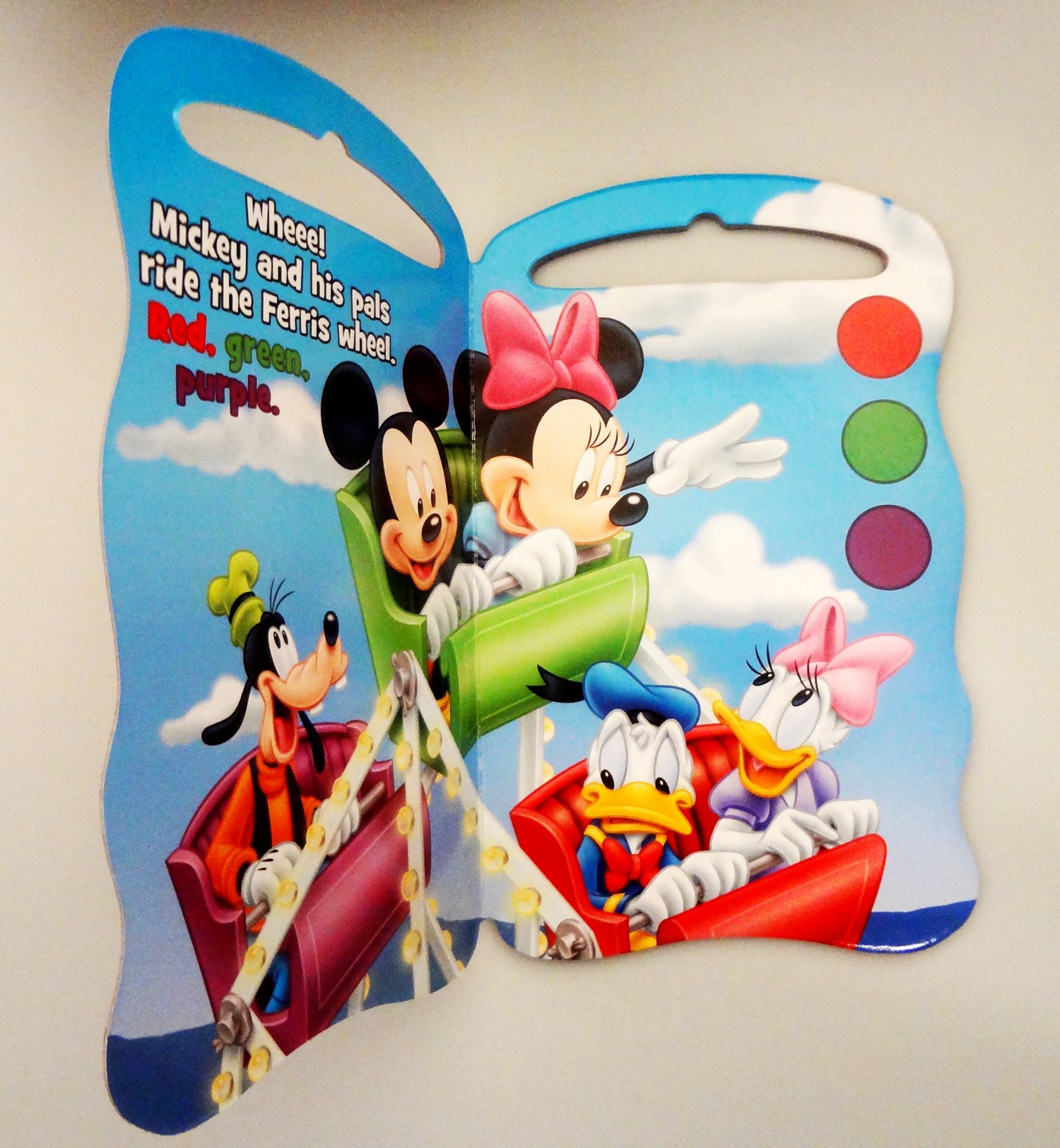 Disney Mickey and Friends Baby Beginner Board Books Set - 4 Shaped Board Books for Toddlers Learning & Early Reading | Perfect for Nursery, Playtime & Gift Giving