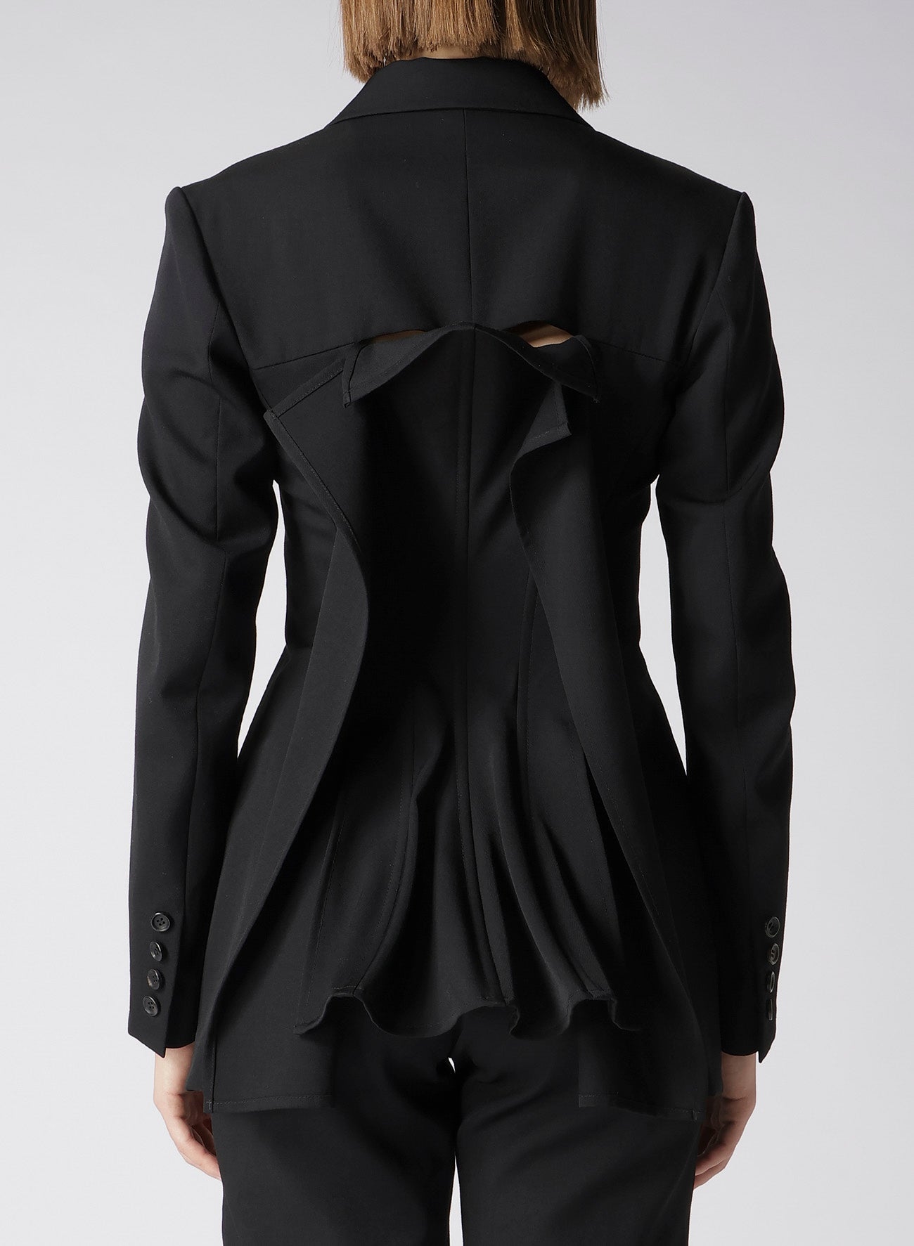 2/80 Wool Gabardine Backside Wire Jacket - Stylish & Comfortable Men's Blazer for Office, Business, and Formal Occasions