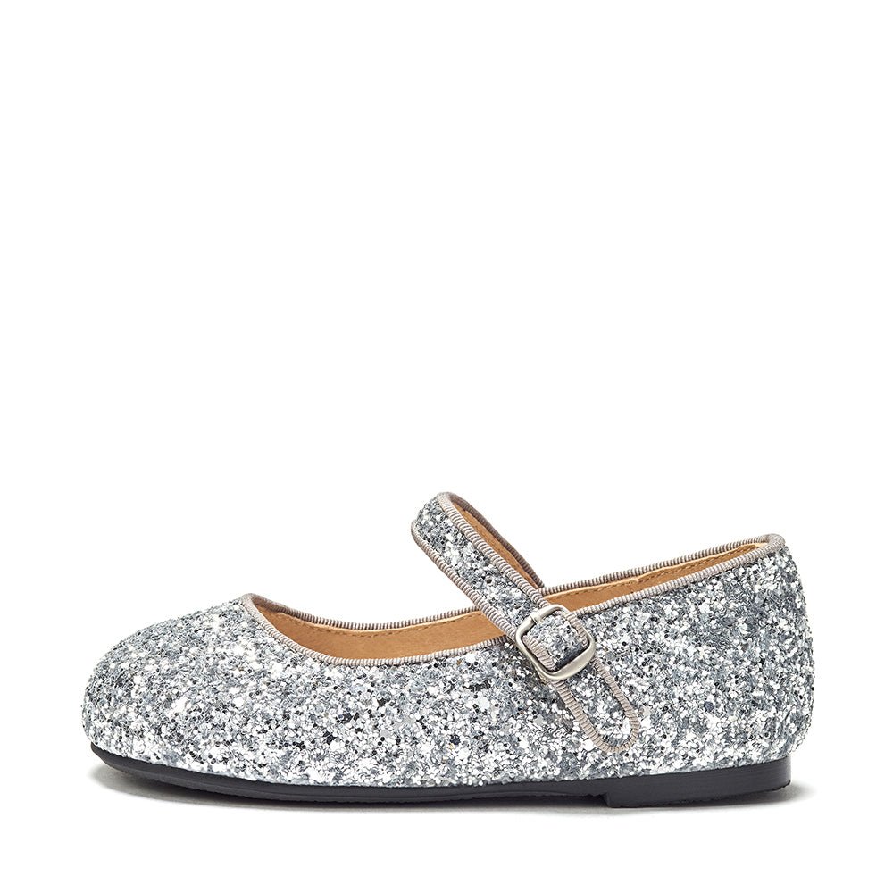 Eva Glitter Silver Shoes - Women's Fashion Sneakers for Party, Dance & Casual Wear - Comfortable & Stylish Footwear for Everyday Use