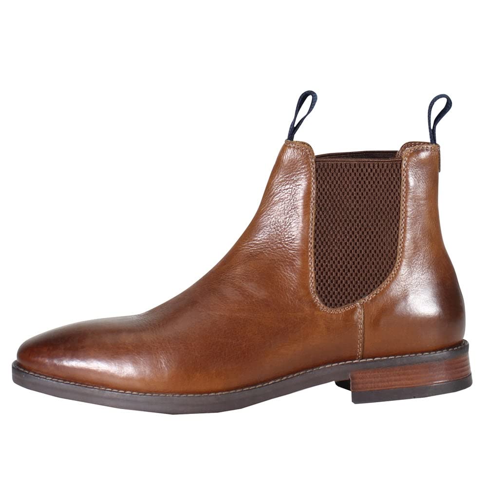 Diba True Men's Lock Hart Chelsea Boots Ankle Boot - Brown Leather Casual & Dress Shoes for Work, Date Night & Outdoor Wear