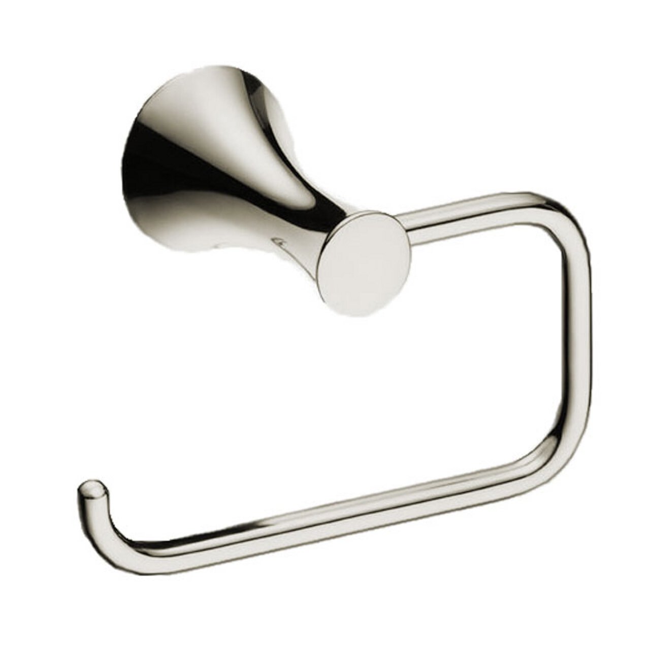Toto YP794#PN Nexus Toilet Paper Holder in Polished Nickel - Bathroom Tissue Roll Stand for Modern Homes & Restrooms