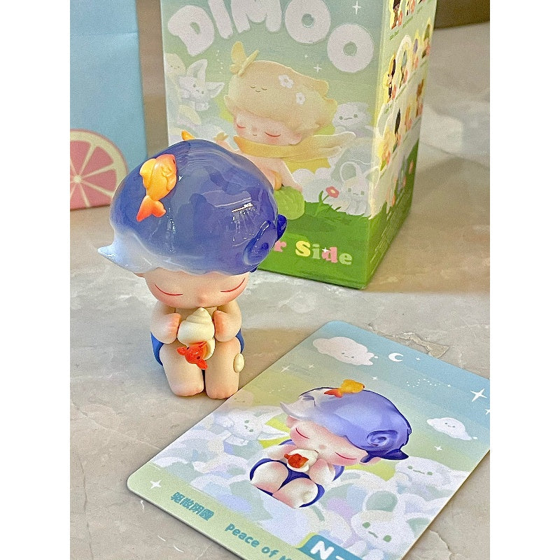 DIMOO By Your Side Series Peace Of Mind Plush Toy - Cute Emotional Support Stuffed Animal for Stress Relief, Anxiety Comfort & Home Decor | Perfect Gift for Kids, Teens & Adults