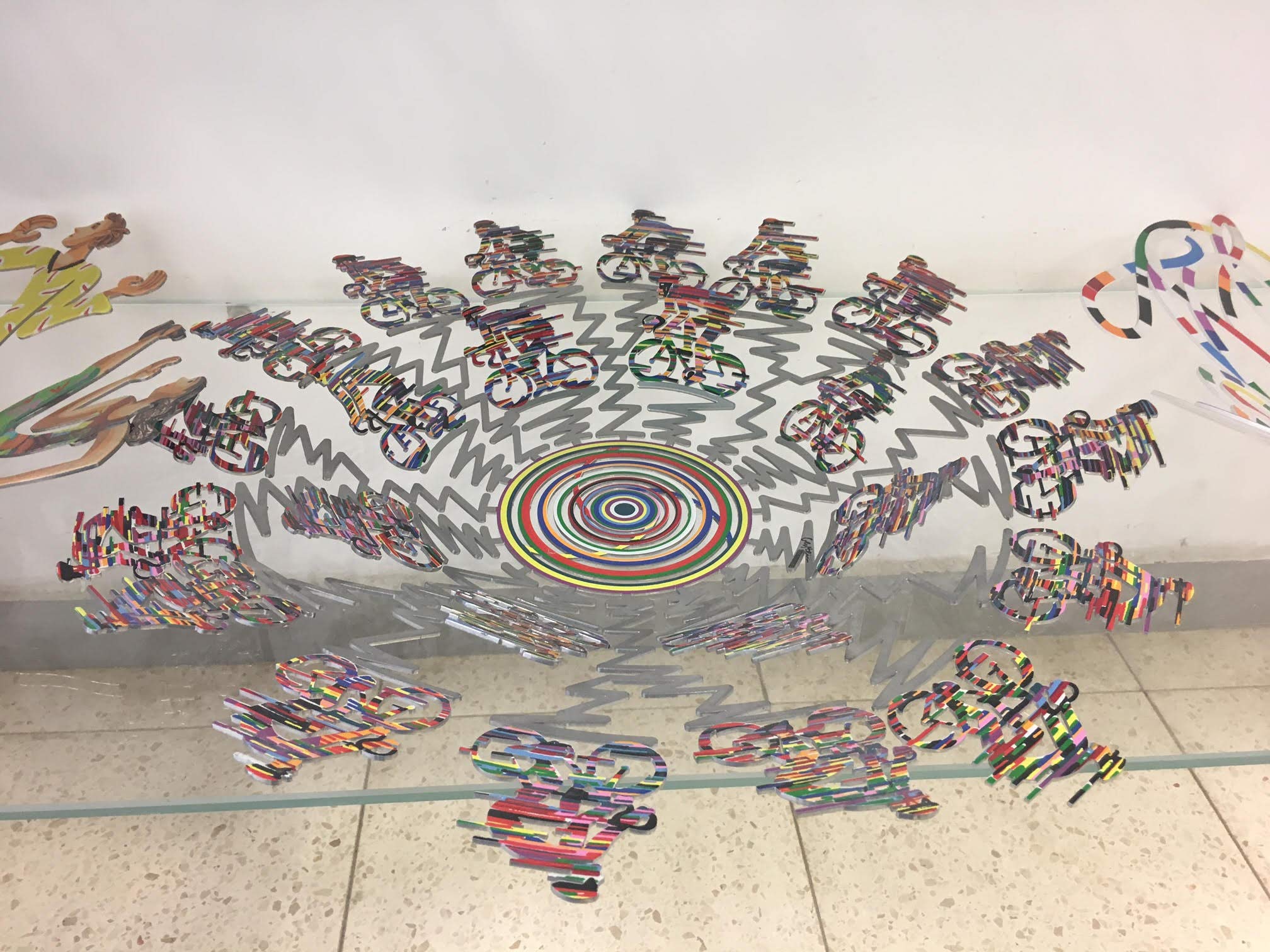 Jacob's Ladder by David Gerstein - Modern Metal Wall Art Sculpture for Home & Office Decor | Unique Gift Idea for Art Lovers