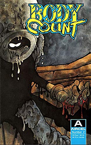 Body Count Issue No. 2 of 4 - January 1990 Edition | Rare Vintage Comic Book Collection | Perfect for Collectors & Comic Enthusiasts