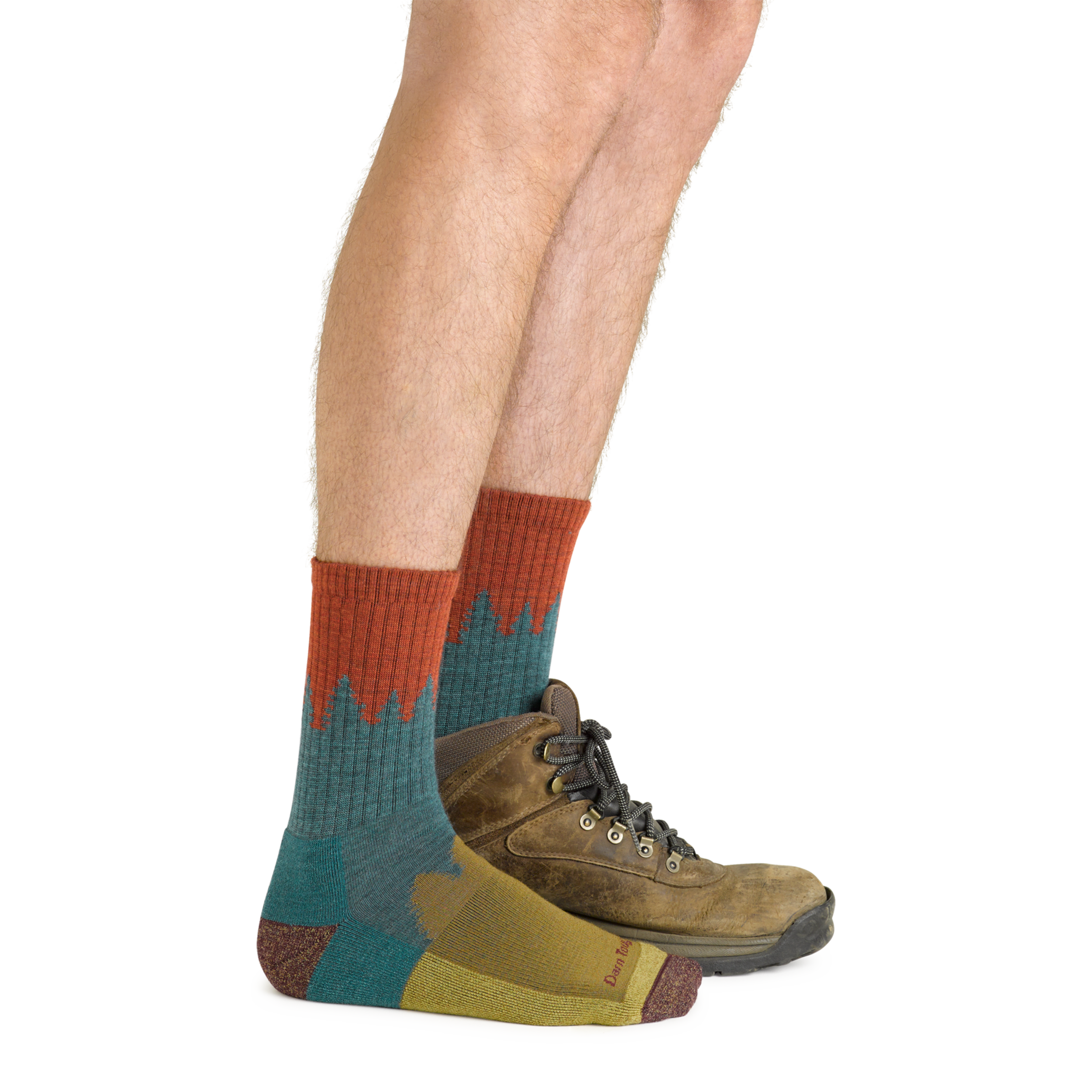 Men's No. 2 Micro Crew Midweight Hiking Socks - Durable & Comfortable for Outdoor Adventures, Trekking & Camping