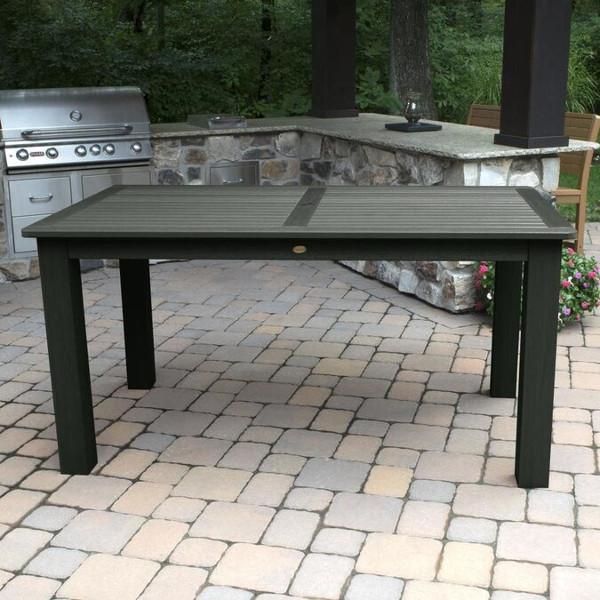 Outdoor Rectangular Counter Height Dining Table - Weather-Resistant Patio Furniture for Backyard, Deck, and Garden Dining - Perfect for Entertaining Guests