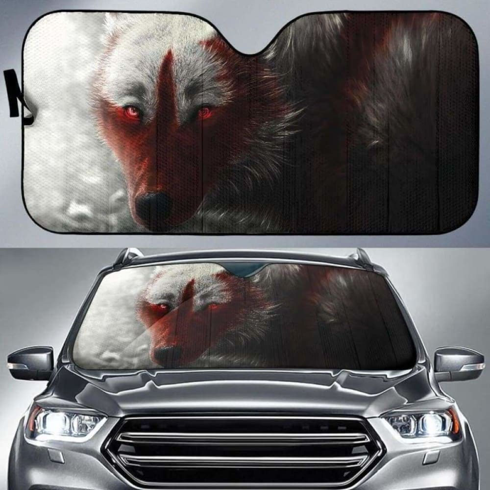 Arctic Wolf Auto Sun Shades 172609 - Premium Car Window Shades for UV Protection & Heat Reduction - Perfect for Summer Driving, Road Trips & Parking