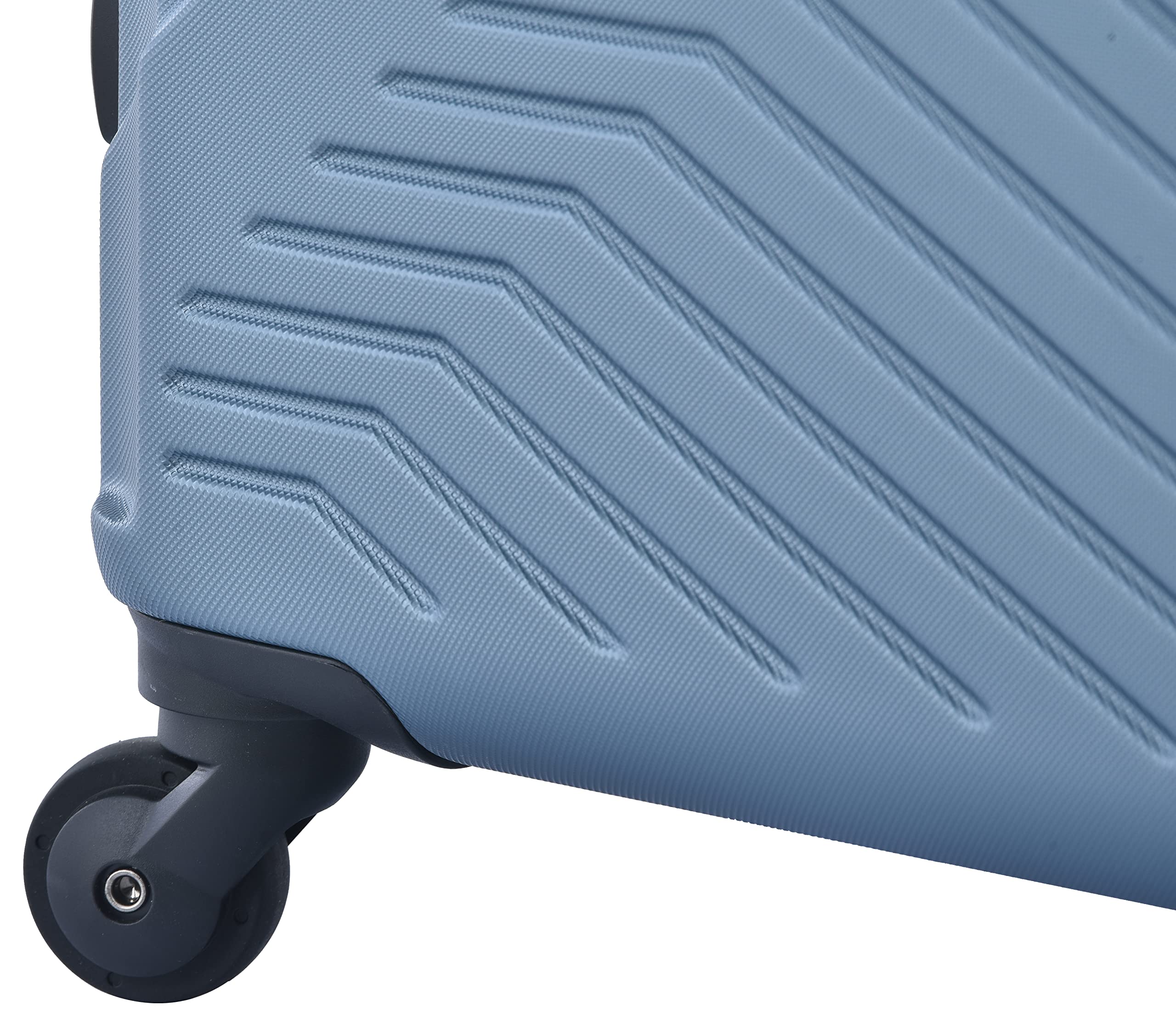 HomVent 3-Piece Spinner Luggage Set with TSA Lock - 20/24/28 Inch Hard Shell Suitcases for Men & Women (Blue) - Perfect for Air Travel, Business Trips & Family Vacations
