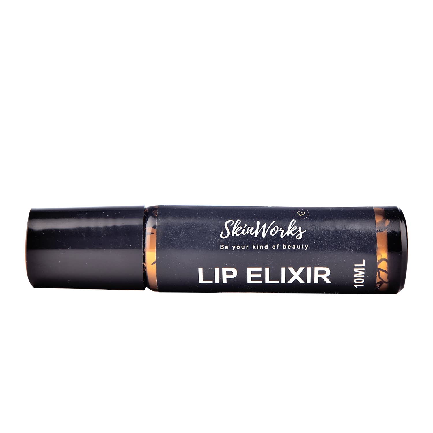 Skinworks Lip Elixir Oil - Natural Plumping Lip Treatment for Hydration & Shine, Non-Sticky Formula for Dry & Chapped Lips (10ml) | Perfect for Daily Moisture & Nighttime Lip Care