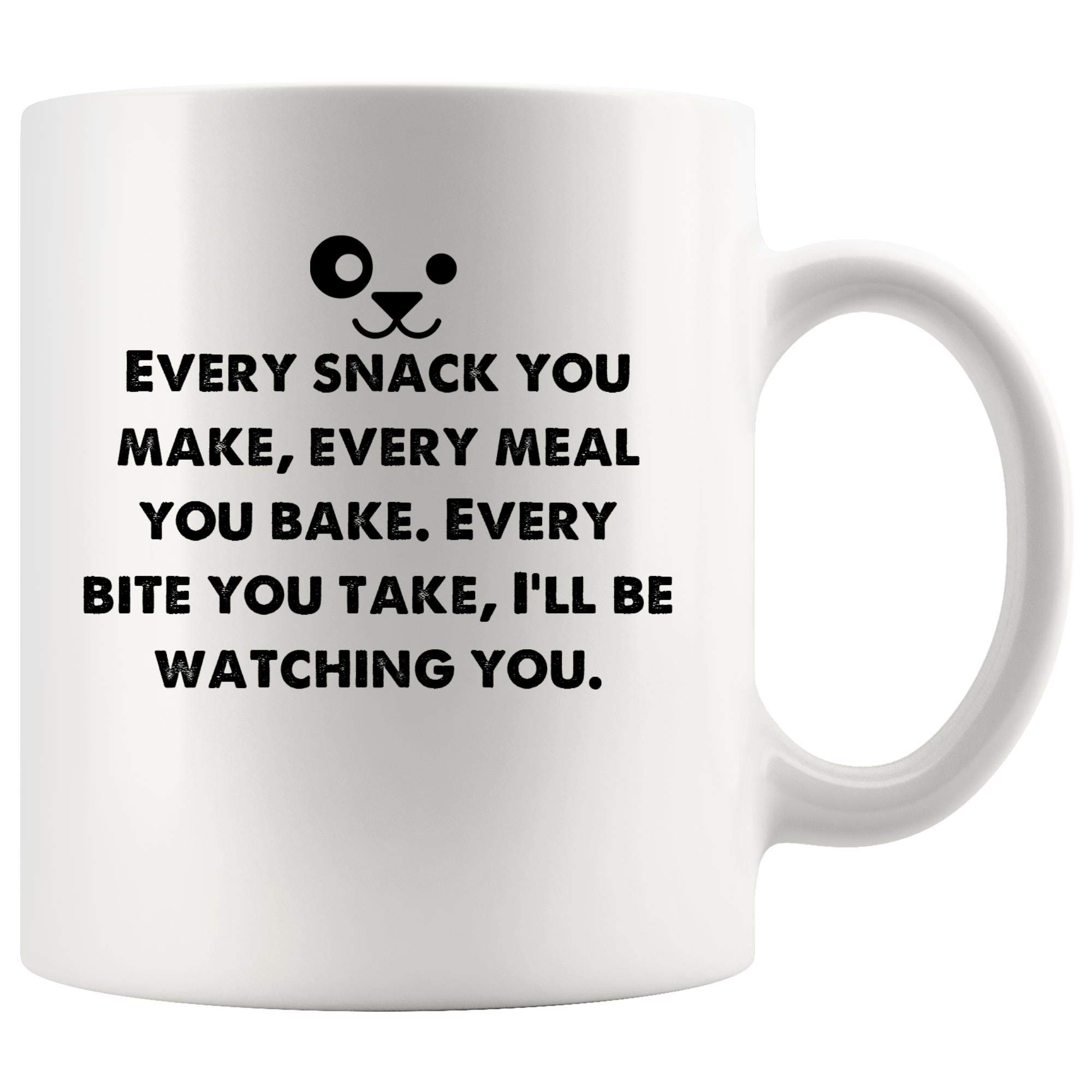 Funny Dog Lover Coffee Mug - Best Gift for Dog Mom & Dad - Cute Puppy Rescue Pet Design - White Ceramic Tea & Beer Cup - Perfect for Coffee, Tea, or Beer While Watching Your Dog Play - Great for Dog Birthday Gifts, Adoption Celebrations & Pet Lovers