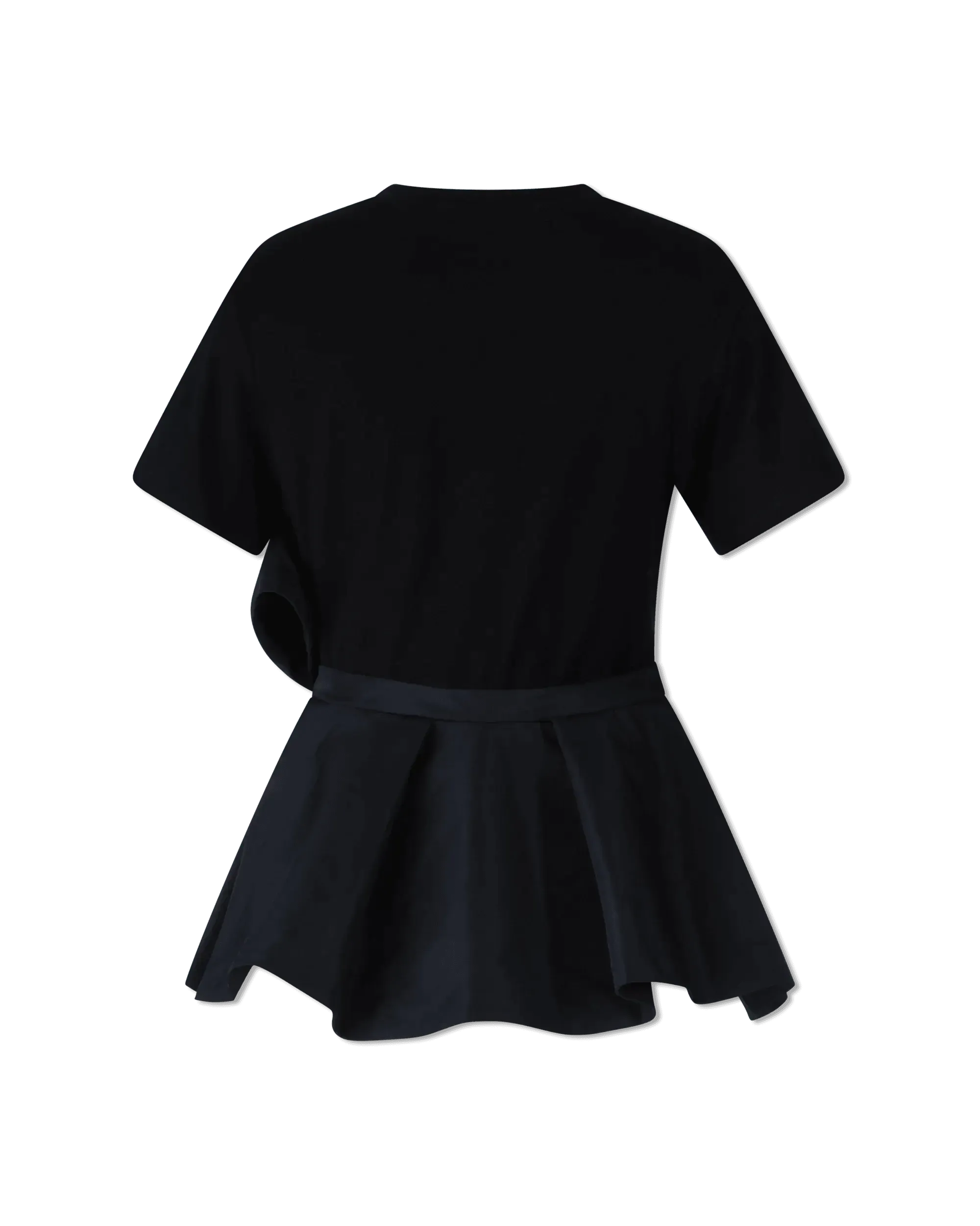 Asymmetric Short Sleeve Ruffle Blouse for Women - Trendy Summer Casual Tops - Perfect for Date Night & Beach Outfits