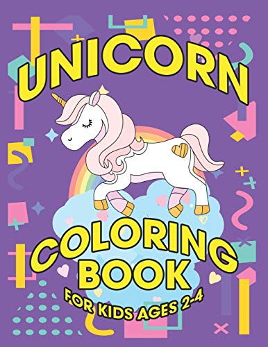 Unicorn Coloring Book for Kids Ages 2-4 | Magical Unicorn Activity Book with Cute & Funny Designs | Perfect Gift for Toddlers & Preschoolers | Great for Birthday Presents, Party Favors & Creative Playtime