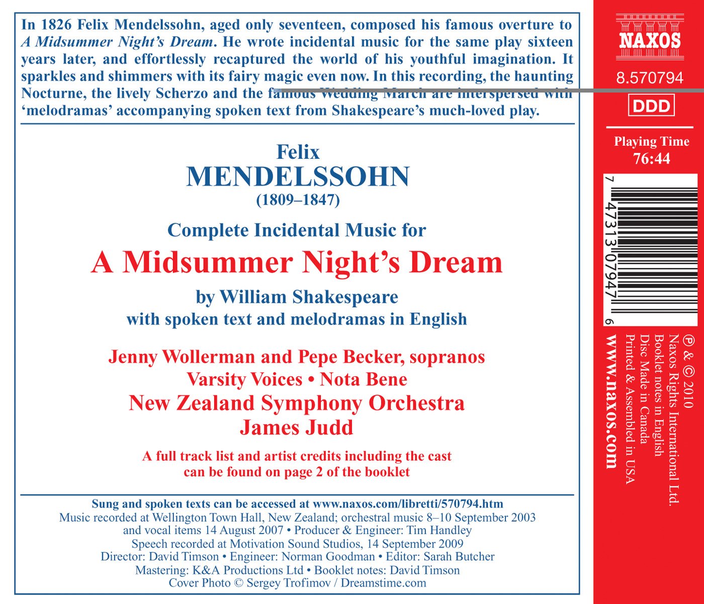 A Midsummer Night's Dream - Shakespeare's Classic Romantic Comedy Play | Perfect for Theater Performances, Literature Study & Gift Giving